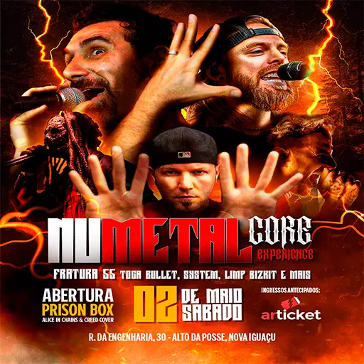 Foto do Evento Numetal Core Experience | Fratura 55