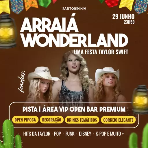 Foto do Evento ARRAIÁ WONDERLAND