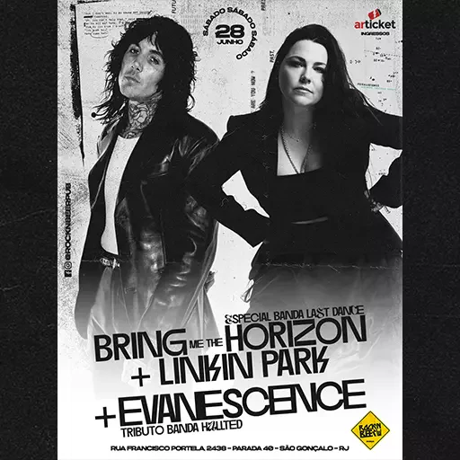 Foto do Evento EVANESCENCE + BRING ME - TRIBUTOS