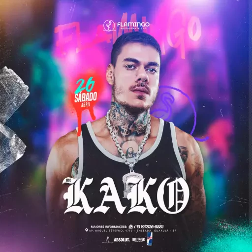 Foto do Evento MC Kako - 26/04
