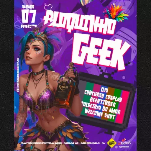 Foto do Evento BALADA GEEK - EDIÇÃO CARNAVAL