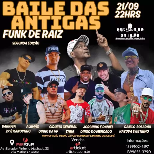 Foto do Evento Baile das Antigas | 2ª Edição