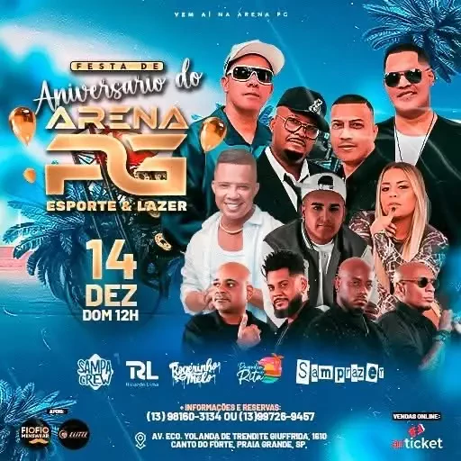 Foto do Evento Aniversário Arena PG