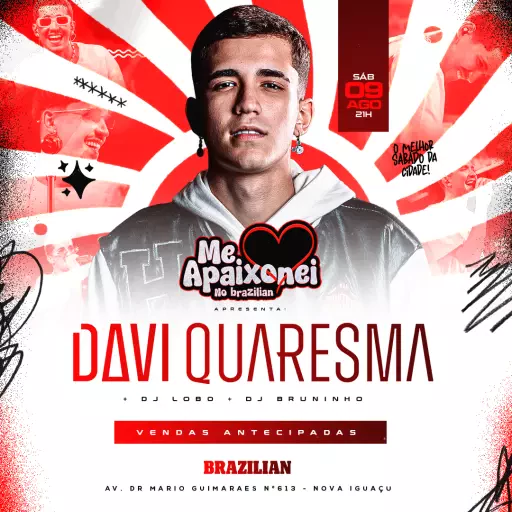 Foto do Evento Me Apaixonei - Davi Quaresma