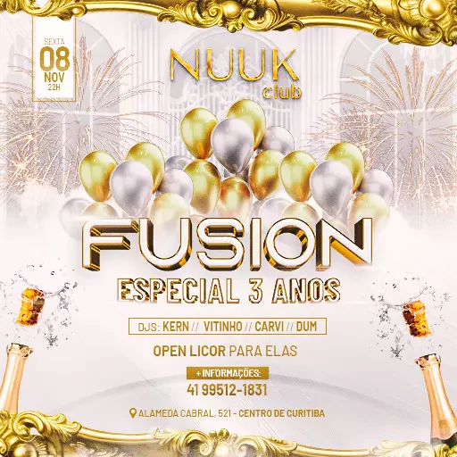 FUSION- ESPECIAL 3 ANOS