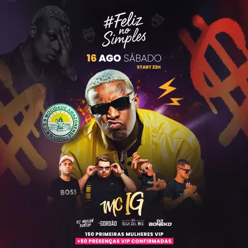 Foto do Evento MC IG #Feliz no Simples