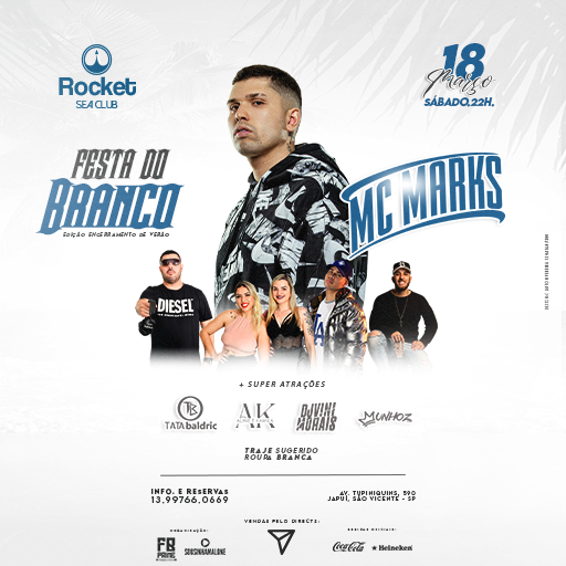 Foto do Evento Festa do Branco Mc Marks