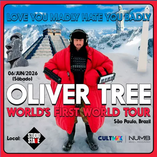 Oliver Tree em São Paulo