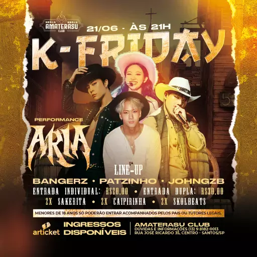 Foto do Evento K-FRIDAY a festa k-pop
