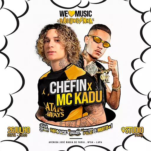 Foto do Evento Chefin x Mc Kadu