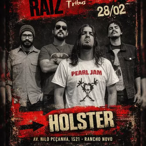 Foto do Evento HOLSTER - GRUNGE RAIZ NO TRIBUS