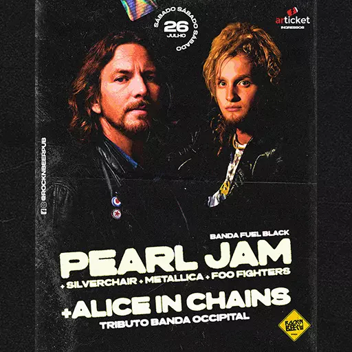 Foto do Evento PEARL JAM + ALICE IN CHAINS ESPECIAL