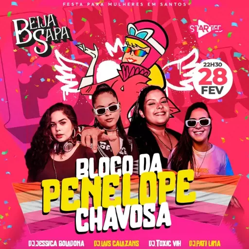 Beija Sapa - Bloco Penelope Chavosa
