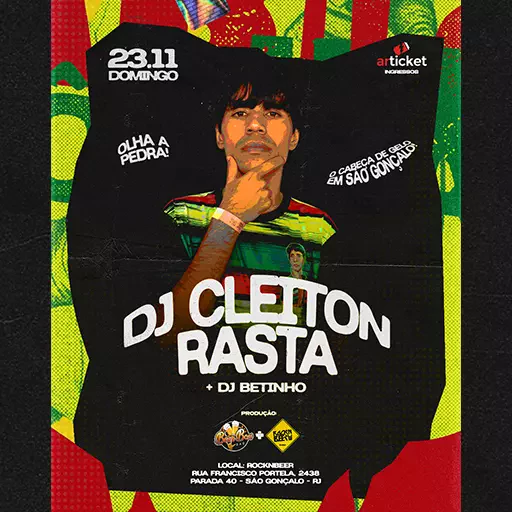 DJ CLEITON RASTA EM SÃO GONÇALO!