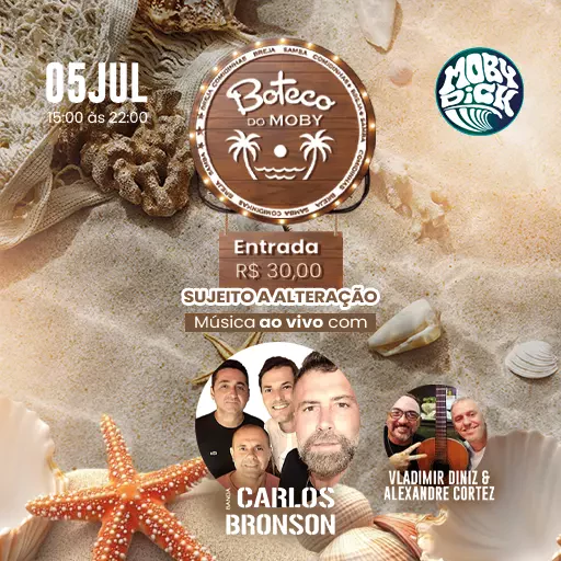 Foto do Evento Boteco do Moby