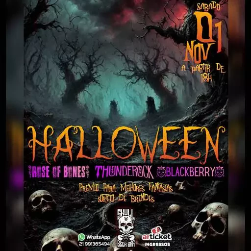 Foto do Evento HALLOWEEN SKULL BEER