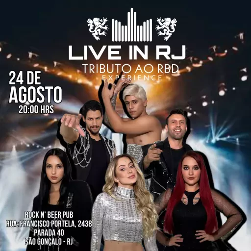 Foto do Evento TRIBUTO RBD EXPERIENCE