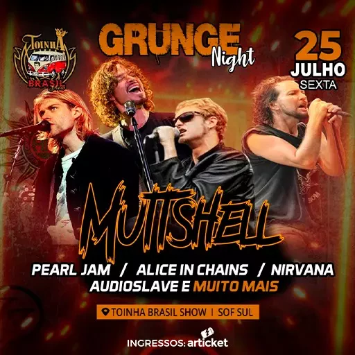 Foto do Evento Muttshell - Grunge Night