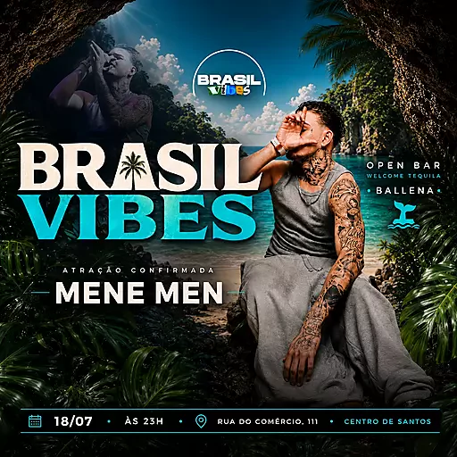 BRASIL VIBES X MENE MEN