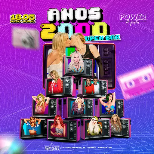 POWER ANOS 2000 - OPEN BAR