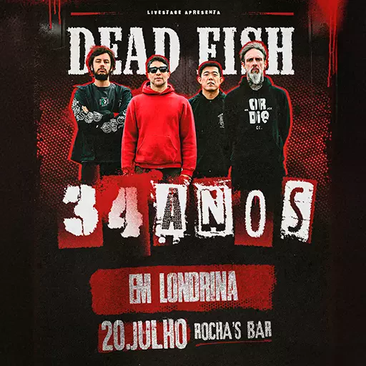 Foto do Evento Dead Fish em Londrina