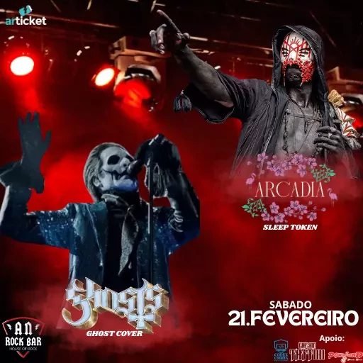 Foto do Evento GHOST & SLEEP TOKEN COVERS