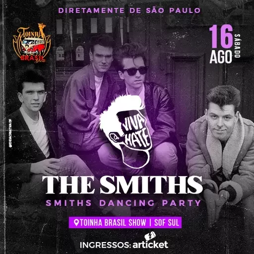 Foto do Evento VIVA HATE (SP) - Smiths Party