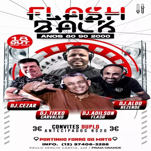 Foto do Evento FLASHBACK NO PORTINHO FORRO DO MATO