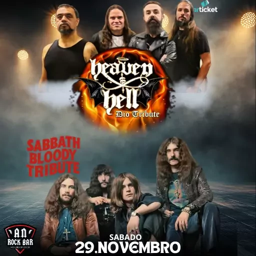 Foto do Evento HEAVEN HELL & SABBATH BLOOD TRIBUTE