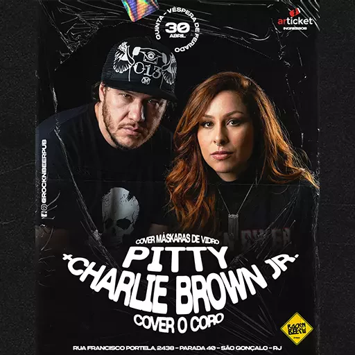 Foto do Evento CHARLIE BROWN JR. + PITTY - COVERS