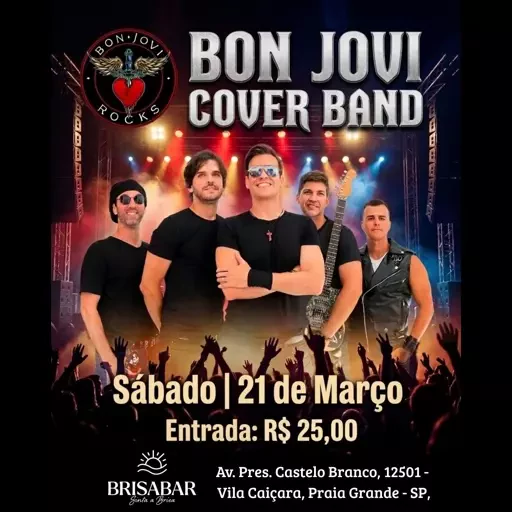 Foto do Evento Bon Jovi Rocks - Brisabar