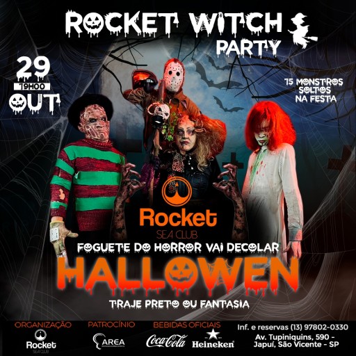 Foto do Evento Rocket Witch Party