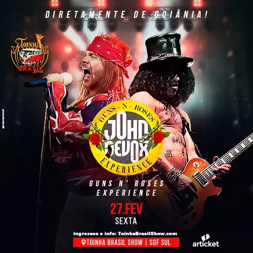 Foto do Evento Guns N’ Roses Experience