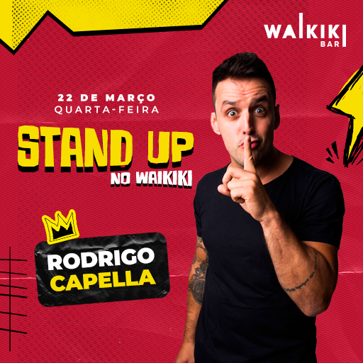 Foto do Evento Rodrigo Capella no Waikiki