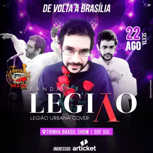 Foto do Evento Banda Legião V - Legião Urbana Cover