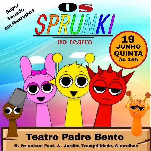 Foto do Evento Os Sprunkis no Teatro