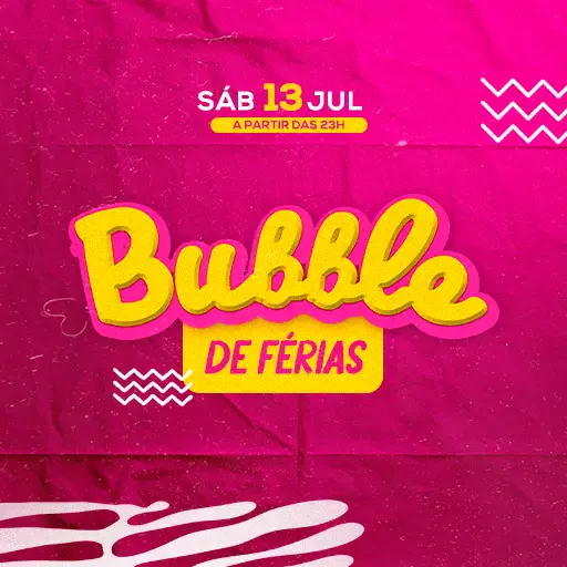 Foto do Evento Bubble de Férias