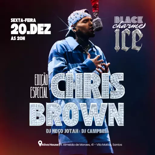 Foto do Evento Black Charme Ice - Chris Brown