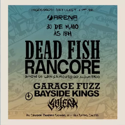 Foto do Evento DEAD FISH + RANCORE EM SANTOS