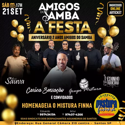 Amigos do Samba - A Festa