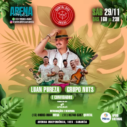 Foto do Evento Quintal dos Orixás | Cananéia