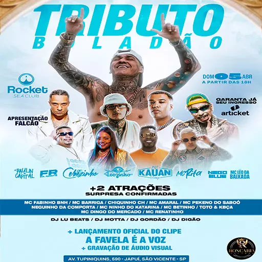 Foto do Evento Tributo Boladão