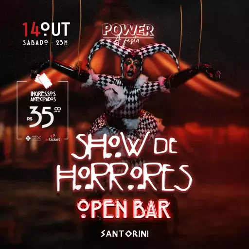 Foto do Evento POWER DE HALLOWEEN  - OPEN BAR
