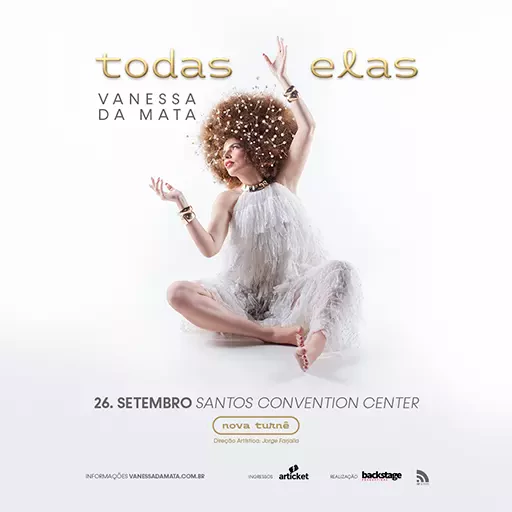 Foto do Evento Vanessa da Mata | Todas Elas