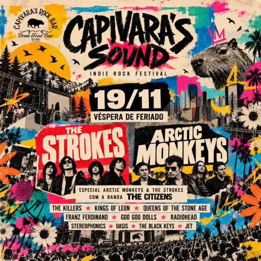 INDIE ROCK FESTIVAL no Capi