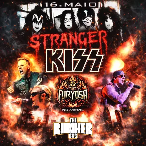 Foto do Evento Stranger KISS e FURYOSA