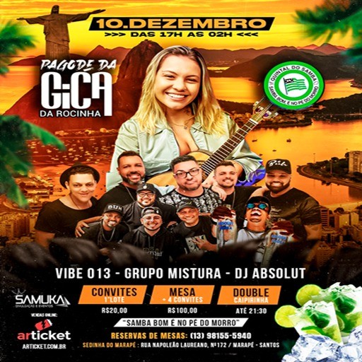 Foto do Evento Pagode da Gica da Rocinha