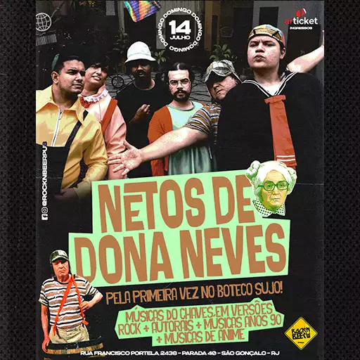 Foto do Evento Netos de Dona Neves no Rock N' Beer