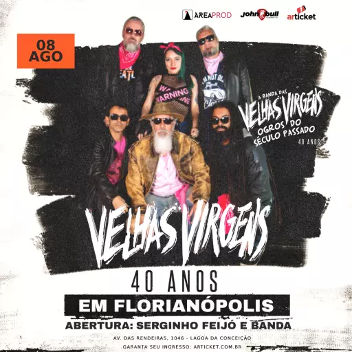 Foto do Evento Velhas Virgens em Florianópolis