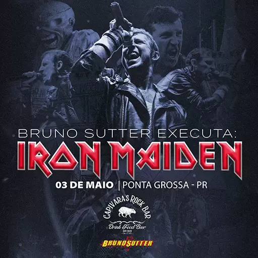 BRUNO SUTTER ESPECIAL IRON MAIDEN